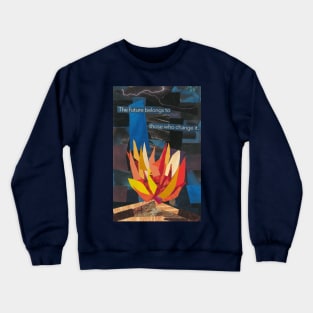 Set the World on Fire Collage Crewneck Sweatshirt